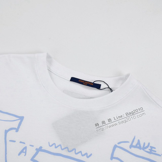 Louisvuitton路易威登Lv專門店2023SS新款印花T恤 男女同款 tzy2689